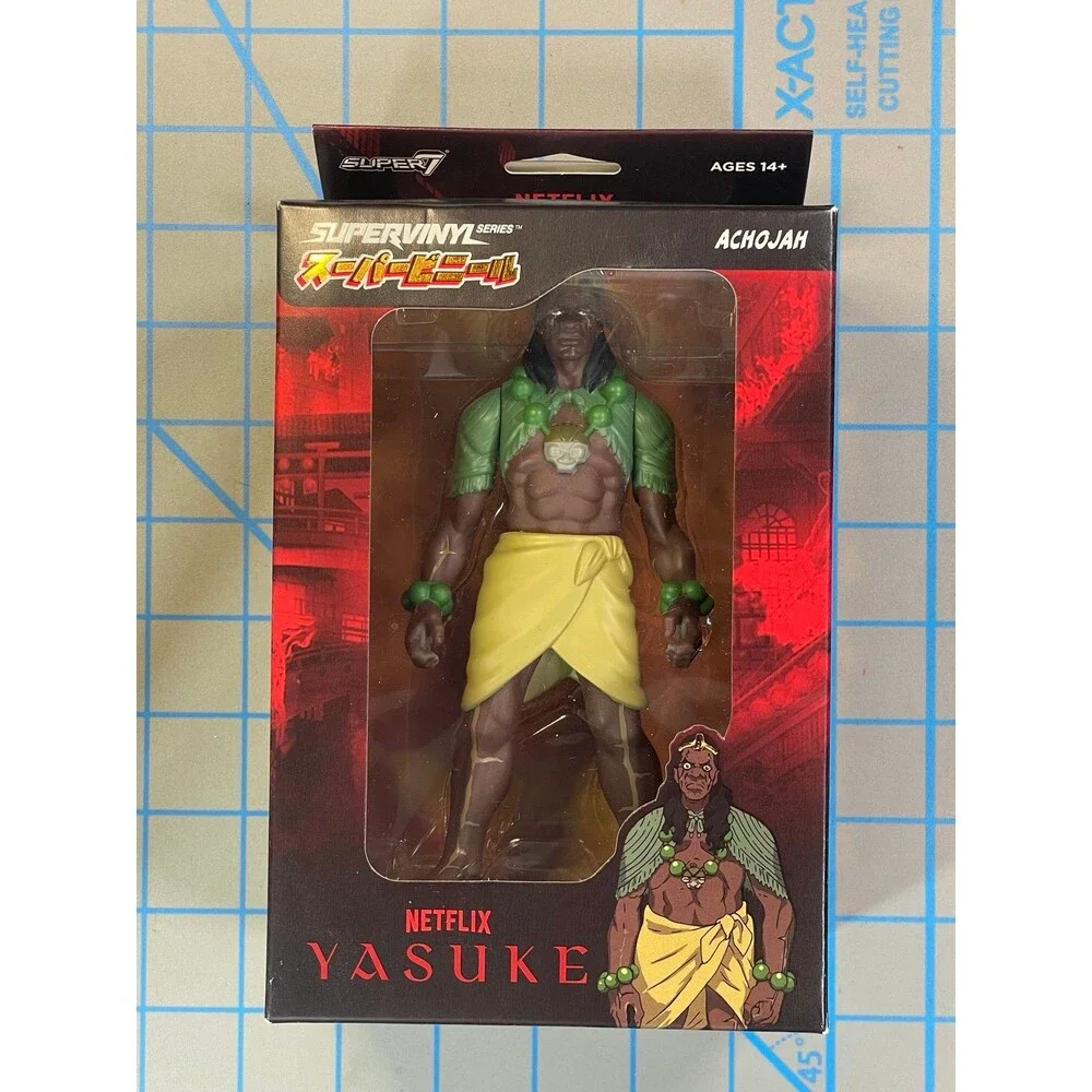 Super7 Supervinyl Natsumaru Vinyl Figure Netflix Yasuke Anime Super 7